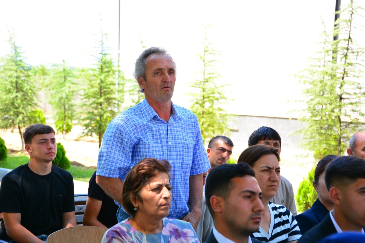 Seymur Orucov növbəti səyyar qəbul keçirdi - FOTOLAR